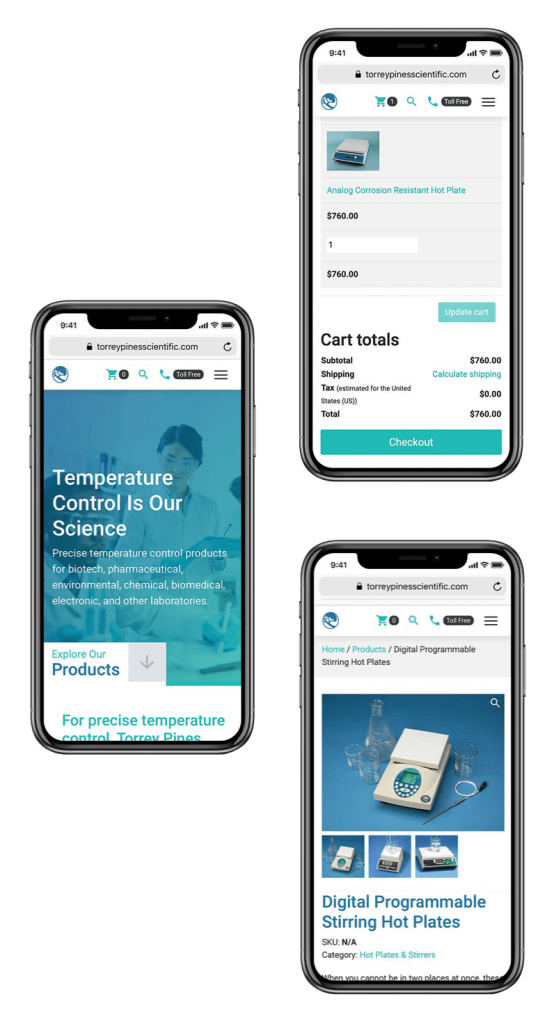 TPS Mobile Website