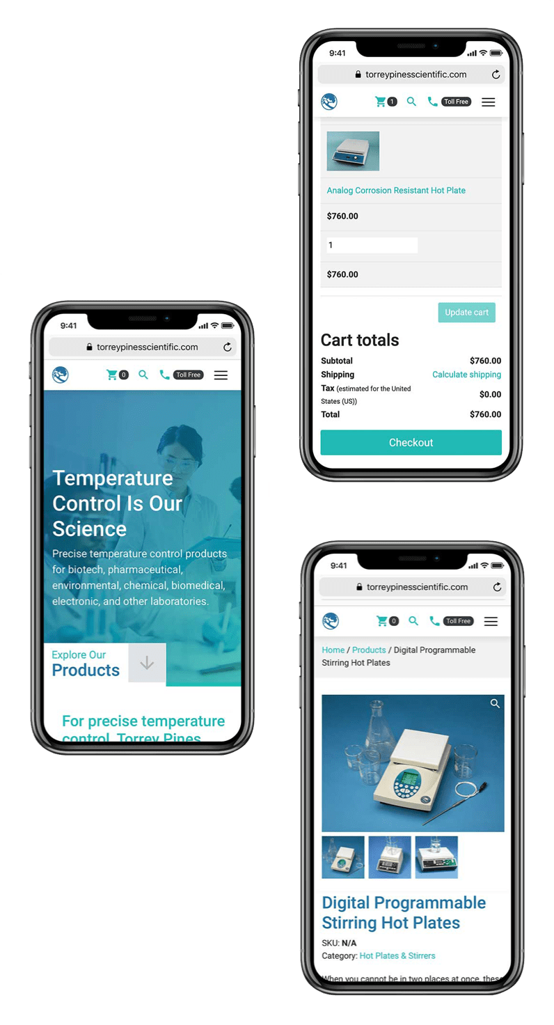 TPS Mobile Website
