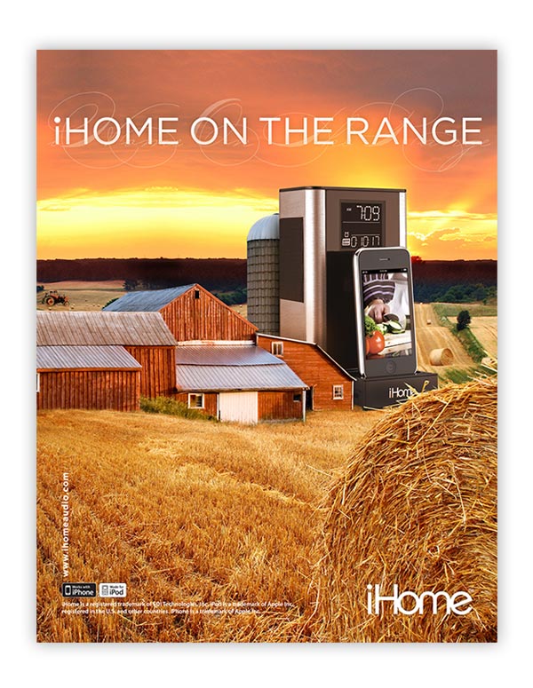 iHome Ad Campaign