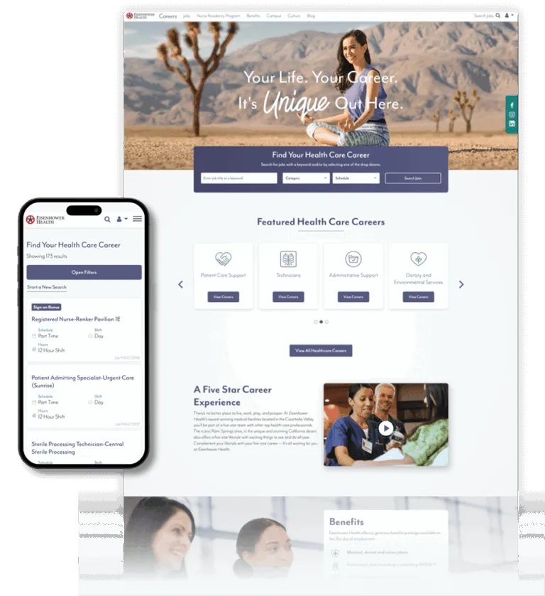 Eisenhower Careers site