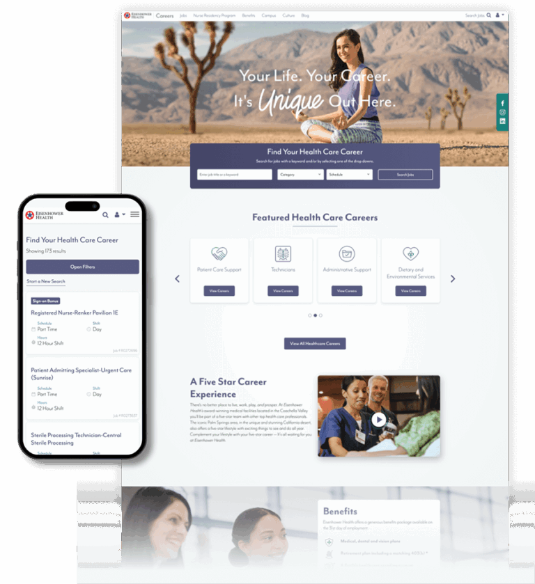 Eisenhower Careers site